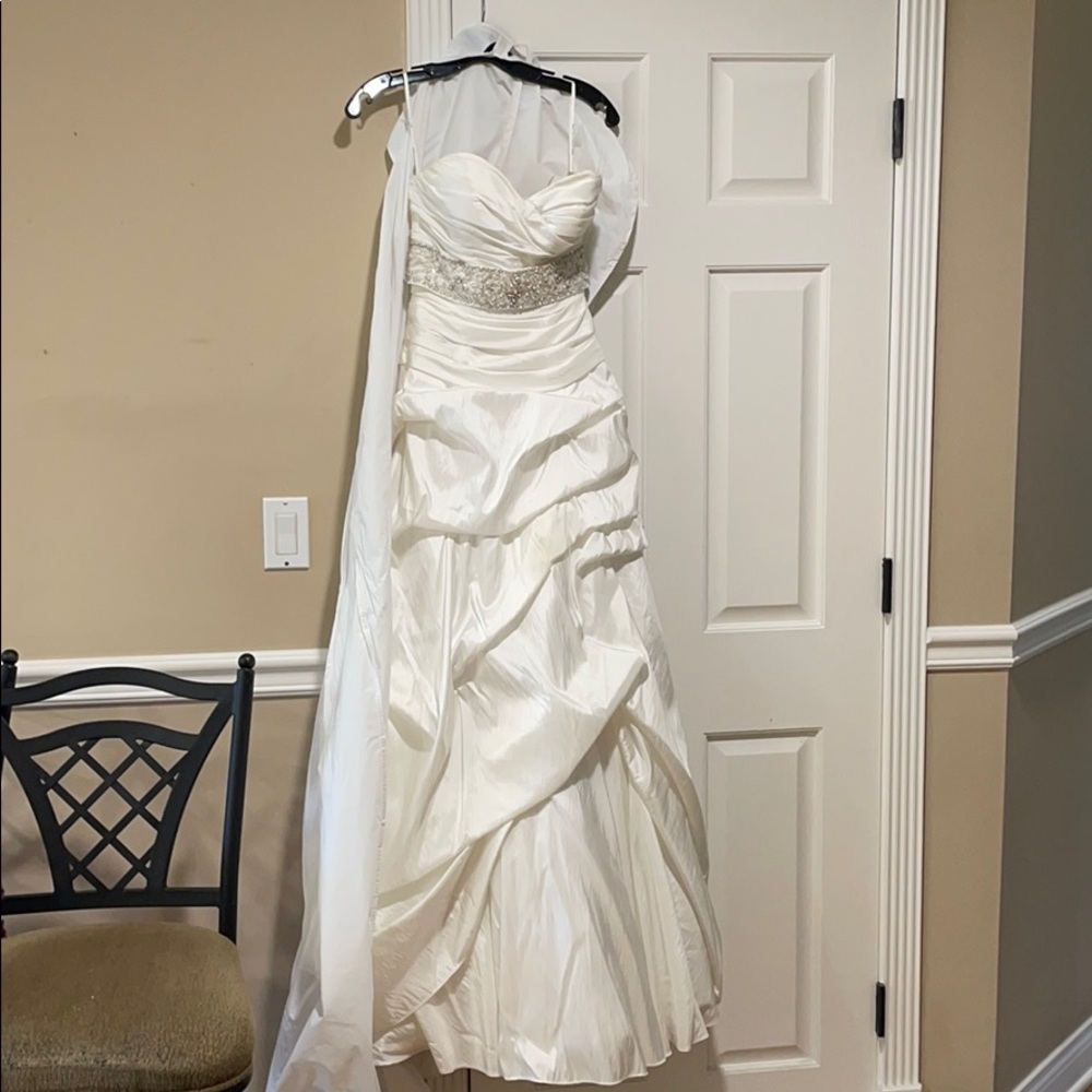 White Formal Debutante Gown
